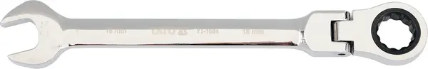 Cheie Combinata Cu Clichet Si Cap Flexibil 18Mm