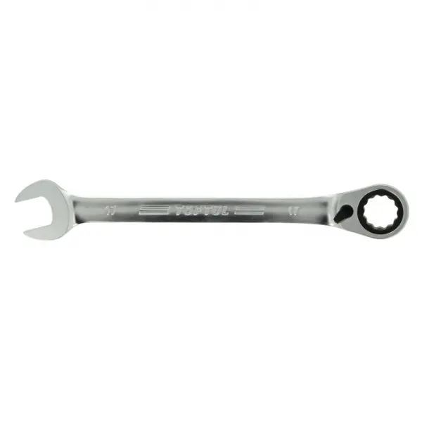 Cheie combinata fixa inelara cu clichet 17mm, Toptul 225mm