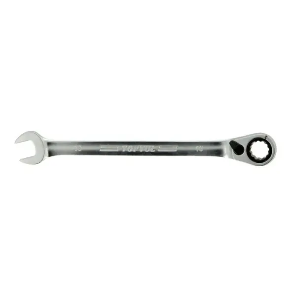 Cheie combinata fixa inelara cu clichet, Toptul 10mm