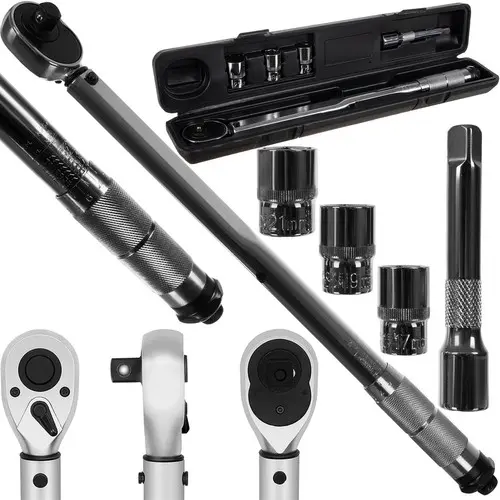 Cheie dinamometrică 1/2 3 tubulare 17/18/21 mm clichet pivotant , lock unlock – extensie