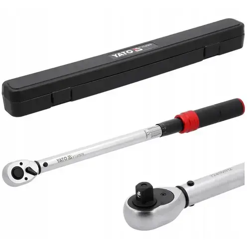 Cheie dinamometrica 1/2inch YATO YT-07676, 40-220 Nm, 72T, lungime 485-505 mm