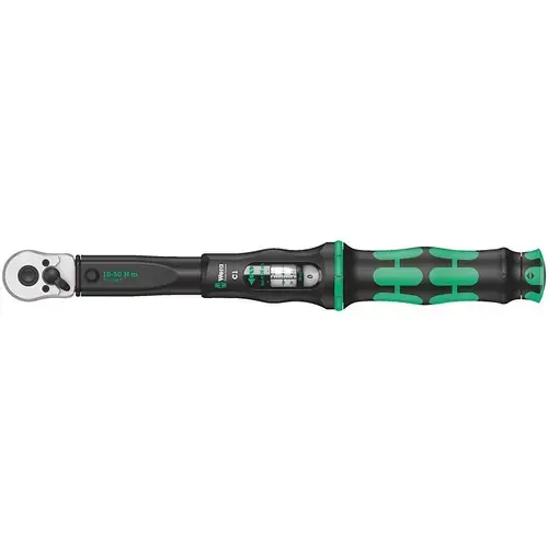 Cheie dinamometrica cu maner reversibil, 360mm, 10-50 Nm, 1/2inch, Wera Click-Torque C1