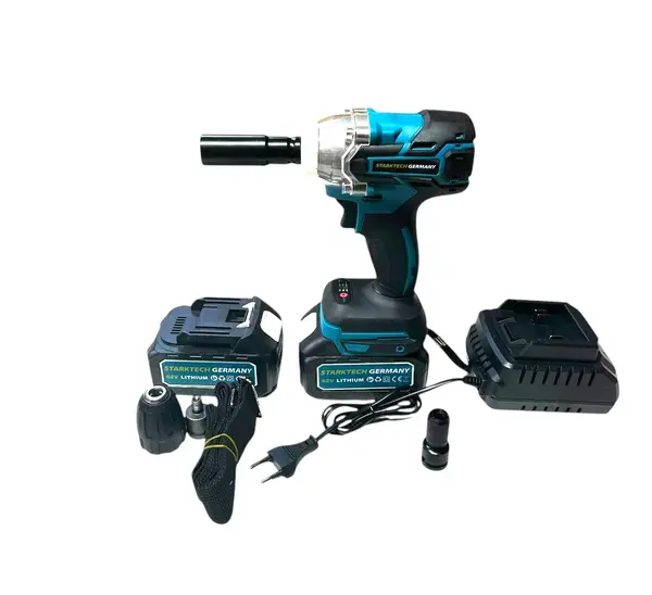 Cheie Pistol Impact 2 Acumulatori 62V 4A 925 Nm