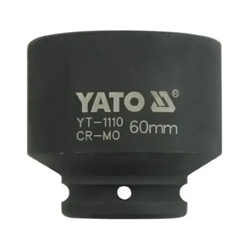 Cheie tubulara Yato YT-1110 hexagonala de impact 60 mm prindere patrat 3/4 inch