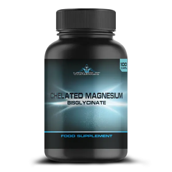 Chelated Magnesium Bisglycinate, 100 capsule, Vitabolic