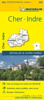 Cher, Indre - Michelin Local Map 323, Sheet Map/***