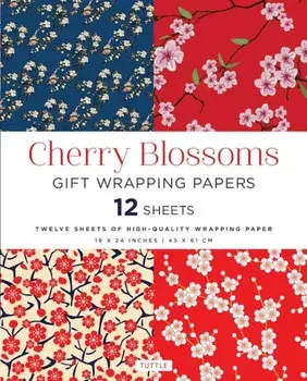 Cherry Blossoms Gift Wrapping Papers: 12 Sheets of High-Quality 18 X 24 Inch Wrapping Paper, Paperback/Tuttle Publishing