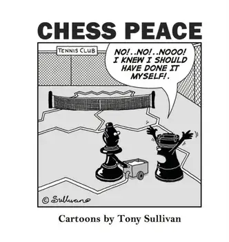 Chess Peace: Cartoons by Tony Sullivan, Hardcover/Tony Sullivan