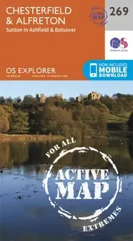 Chesterfield and Alfreton. September 2015 ed, Sheet Map/Ordnance Survey
