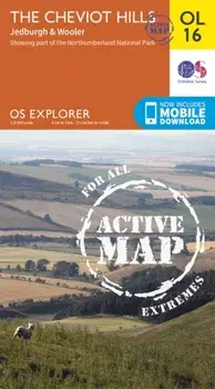 Cheviot Hills, Jedburgh & Wooler, Sheet Map/***