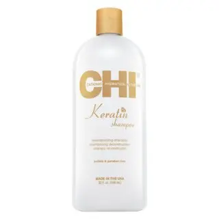 CHI Keratin Shampoo șampon de netezire pentru păr aspru si indisciplinat 946 ml
