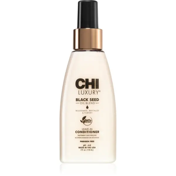 CHI Luxury Black Seed Oil Leave-In Conditioner balsam hranitor fara clatire 118 ml