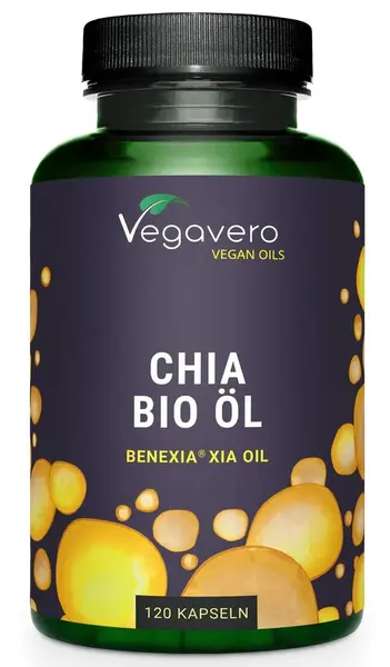 Chia Seed Oil, 120 capsule, Vegavero
