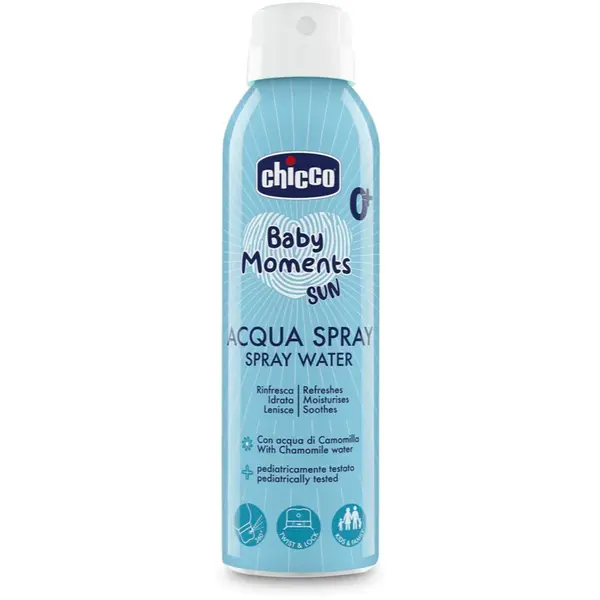 Chicco Baby Moments Acqua Spray Spray revigorant pentru copii 0m+ 150 ml