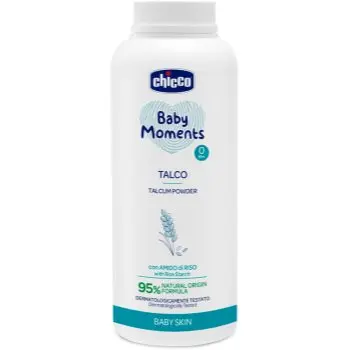 Chicco Baby Moments Talcum Powder pudra de talc pentru copii