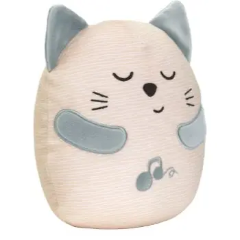 Chicco Purring Cat 0m+ jucărie interactivă de pluș