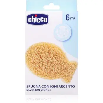 Chicco Silver Ion Sponge 6m+ burete de baie, cu ioni de argint, pentru copii