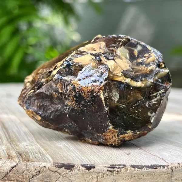 Chihlimbar fosil din Indonezia – Rășină naturală | Model 4