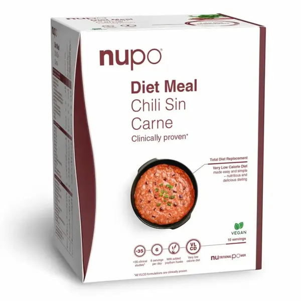 Chili sin Carne, 10 portii, Dieta Nupo