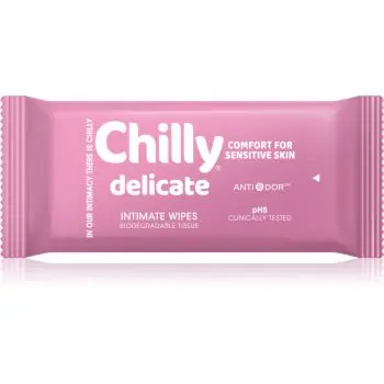 Chilly Delicate Intimate Wipes servetele umede pentru igiena intima
