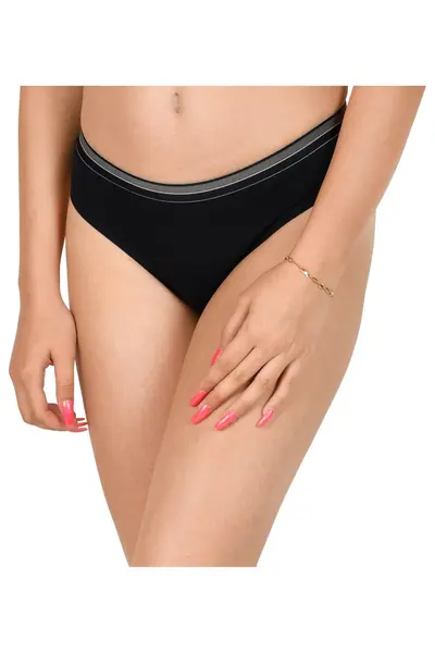 Chilot tanga cu banda elastica, bleumarin (Marime chilot: M)