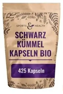 Chimen negru, 500 mg, 425 capsule, Sports & Health Solutions