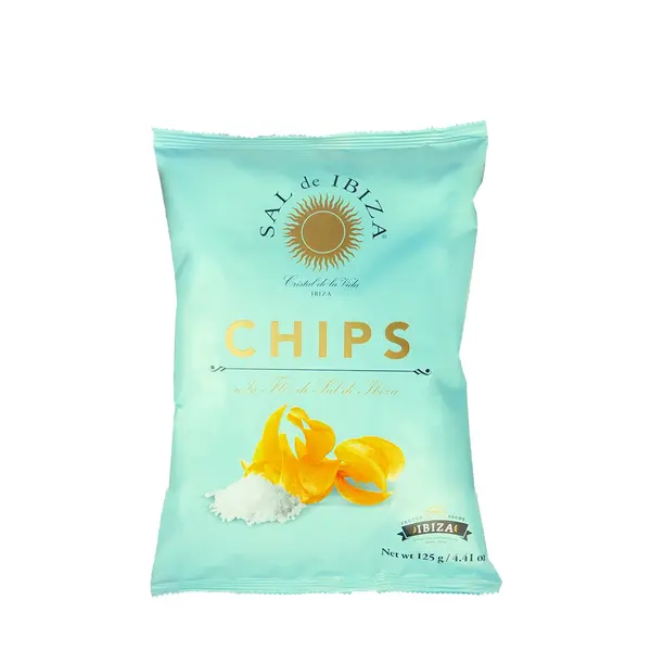 Chips a la flor de sal 125 gr