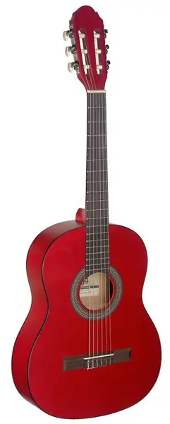 Chitară clasică Stagg - C430 M, roşie