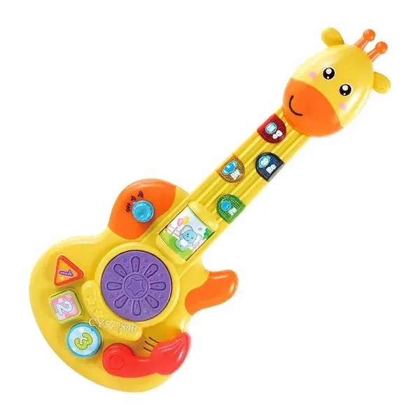 Chitară muzicală pentru bebeluși Raya Toys – Girafă