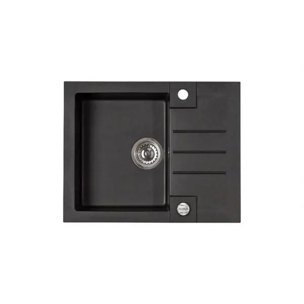 Chiuveta bucatarie compozit mica negru carbon Alveus rock 30