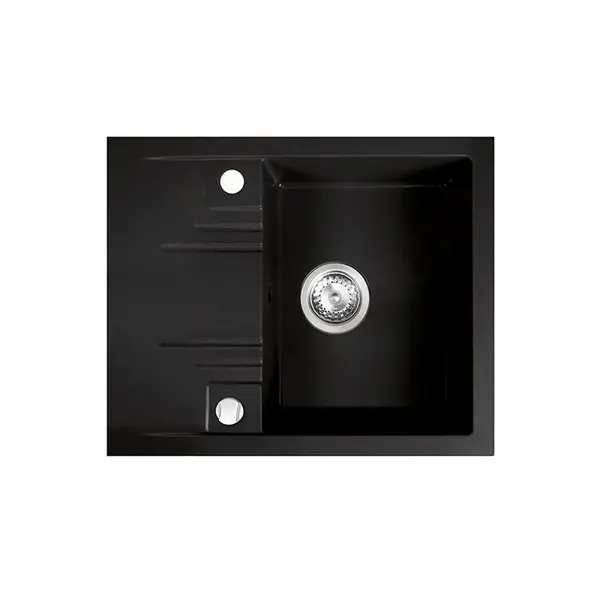 Chiuveta bucatarie compozit negru mat Ferro Mezzo