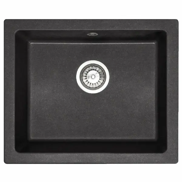 Chiuveta bucatarie Granit Nels black dots