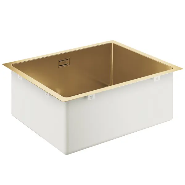 Chiuveta bucatarie Grohe K700 31574GN1, 540 x 440 mm, 1 cuva, montare pe blat, mat, Brushed cool sunrise