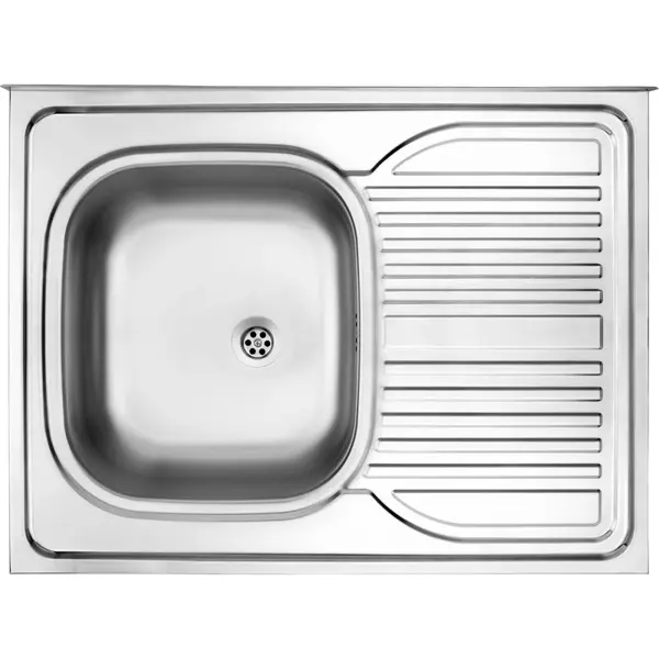 Chiuveta bucatarie inox cu picurator crom leinen, cuva stanga, Deante Tango