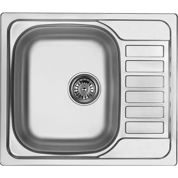 Chiuveta bucatarie inox cu picurator crom leinen Deante Soul