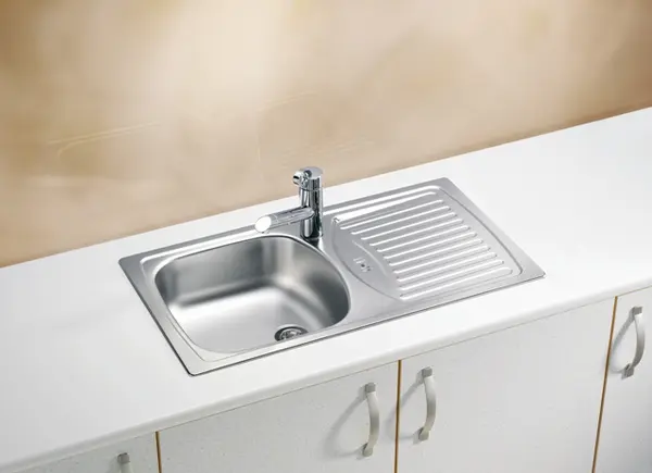 Chiuveta incastrabila Basic 150 satin ST