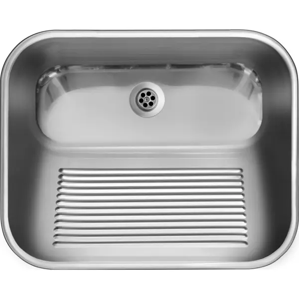 Chiuveta inox gradina sau service auto, cu picurator crom Deante K100