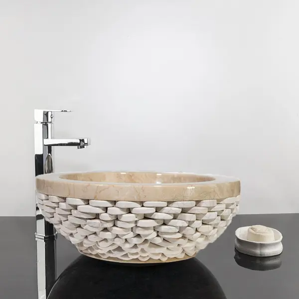 Chiuveta Matia Marmura Beige Pebbles