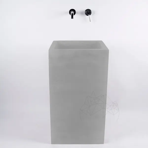 Chiuveta Tao Tilos, 45 x 82 cm - Material Custom