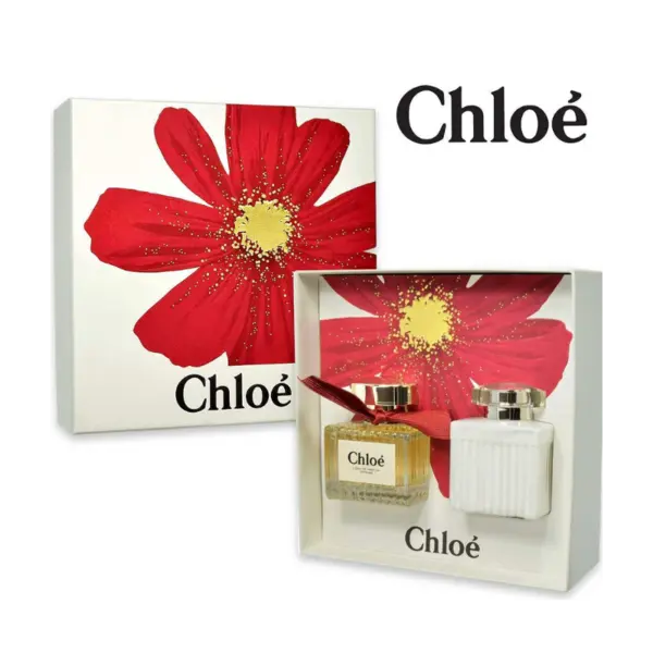 Chloe L'Eau de Parfum Intense Set cadou pentru femei Volum EDP 50 + 100 ml loțiune de corp