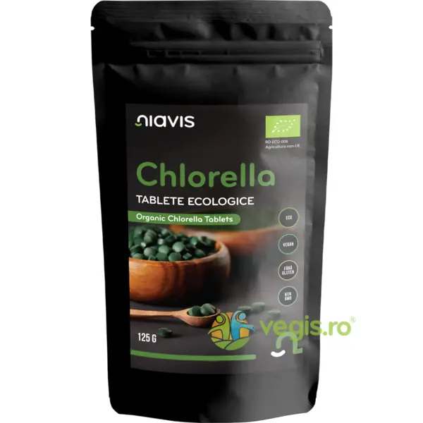 Chlorella Tablete Ecologice/Bio 125g