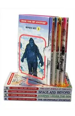 Choose Your Own Adventure 4-Book Set, Volume 1: The Abominable Snowman/Journey Under the Sea/Space and Beyond/The Lost Jewels of Nabooti - R. A. Montgomery