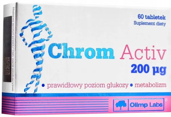 Chrom Activ, 200 mcg, 60 tablete, Olimp
