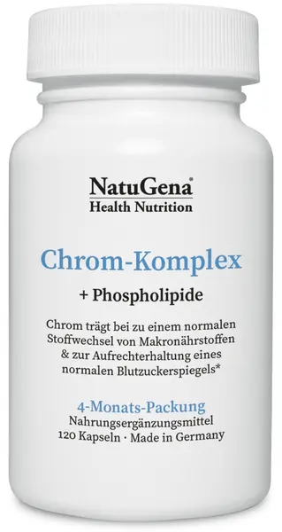 Chrom-Komplex, 120 capsule, NatuGena