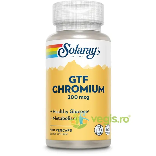 Chromium GTF (Crom) 200mcg 100cps vegetale Secom,