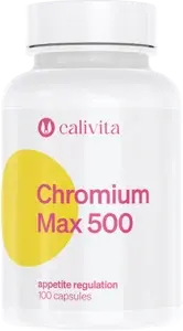 Chromium Max 500 CaliVita (100 capsule) Efect de control al apetitului.