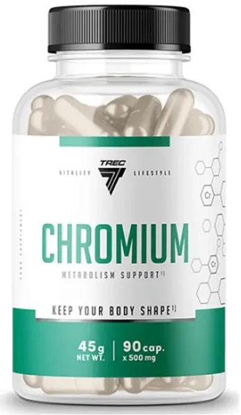 Chromium Picolinate, 200 mcg, 90 capsule, Trec Nutrition