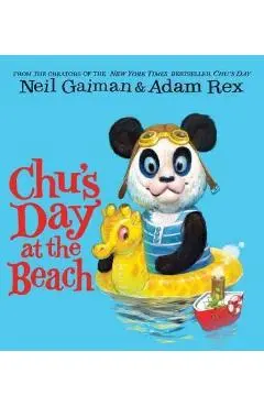 Chu's Day at the Beach Board Book - Neil Gaiman