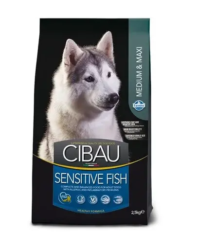 CIBAU Sensitive Adult Medium/Maxi 12kg+2kg FREE