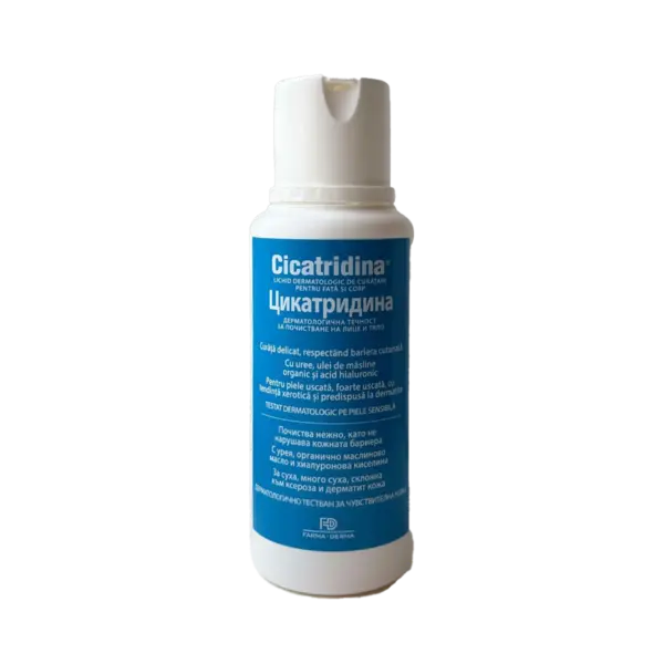 Cicatridina lichid dermatologic, 250ml, Farma-Derma